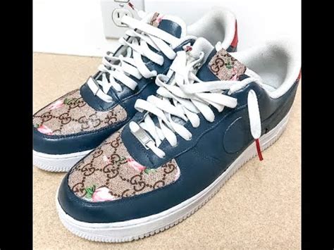 how to make gucci air forces|air force 2 high gucci shoes.